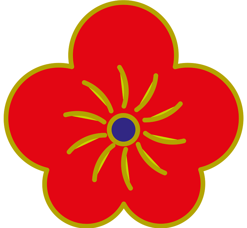 Floral japanese pattern
