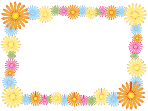 Flowers frame