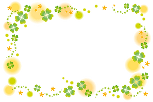 Four leaf clover frame