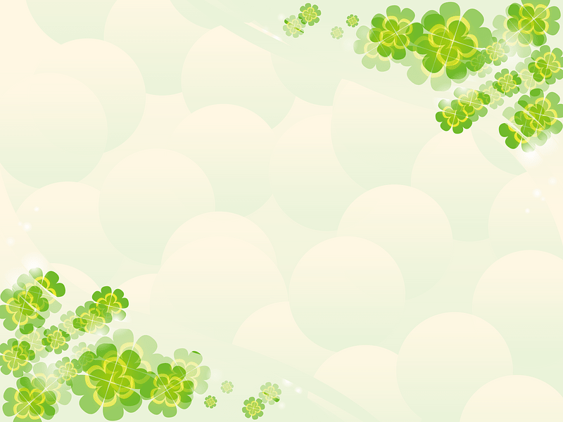 Four leaf clover frame