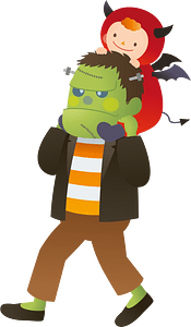 Frankenstein and devil