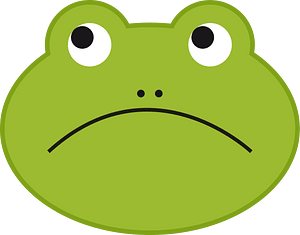 Frog head