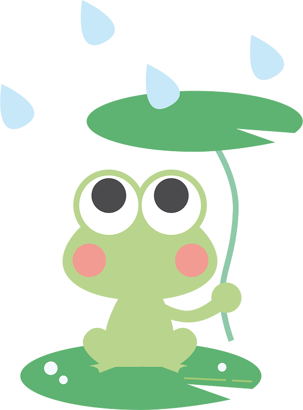 Frog umbrella
