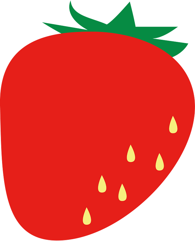 Fruits strawberries