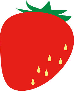 Fruits strawberries