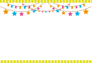 Garland party frame