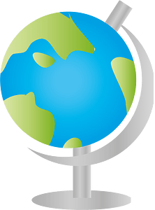 Geographical globe
