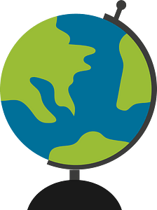 Geographical globe