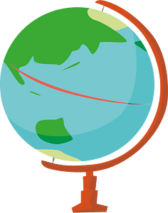 Geographical globe