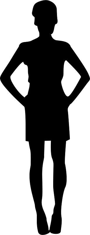 Girl silhouette
