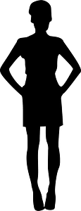 Girl silhouette