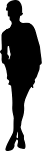Girl silhouette