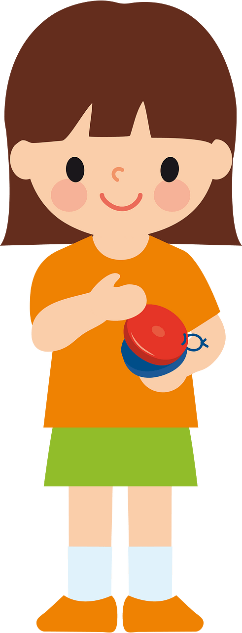 Girl with castanets