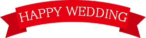 Happy wedding