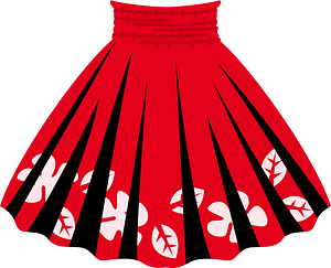 Hawaiian hula dancer