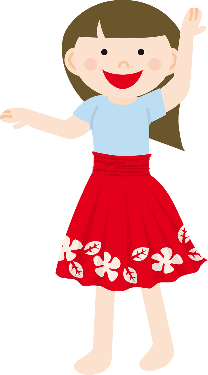 Hawaiian hula dancer