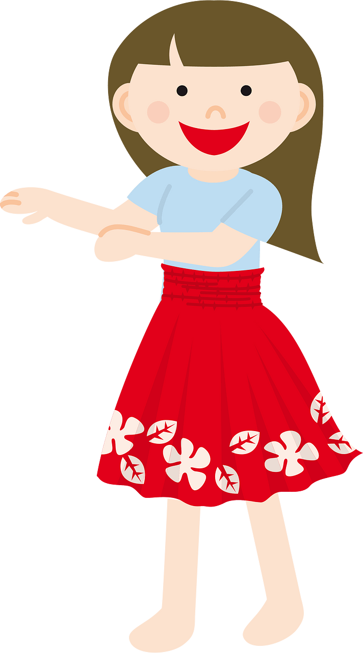 Hawaiian hula dancer