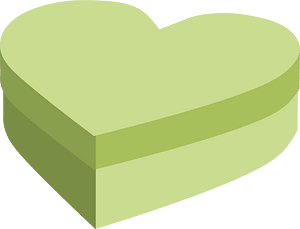 Heart gift box