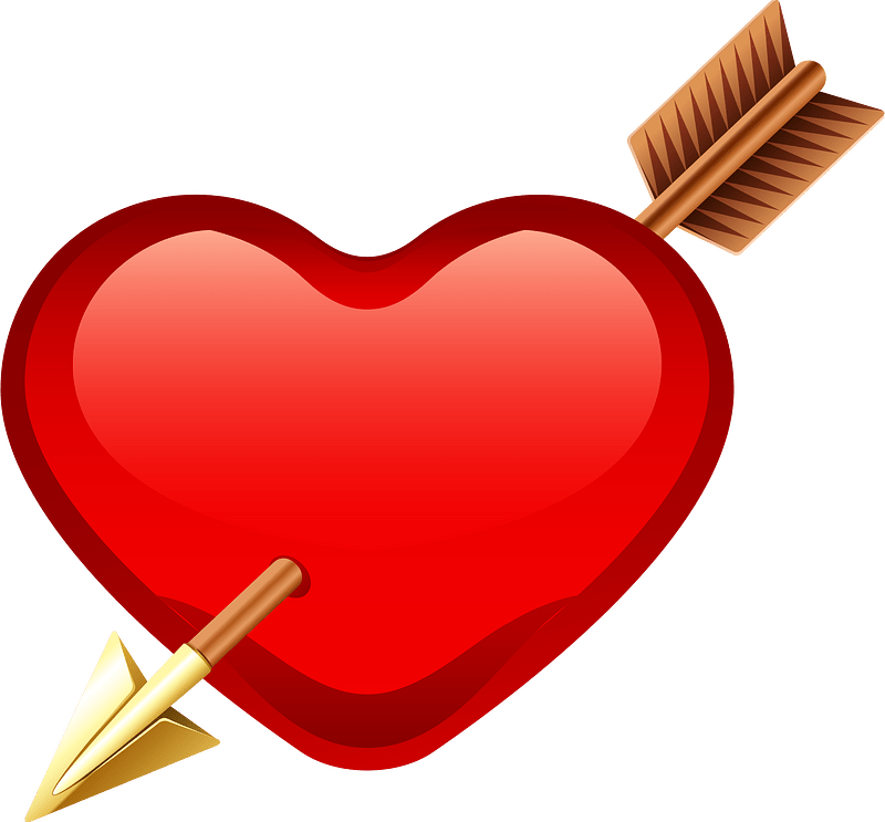 Heart valentines day