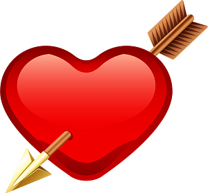 Heart valentines day