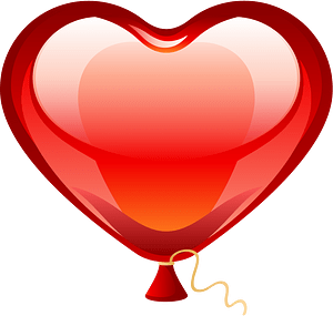 Heart valentines day