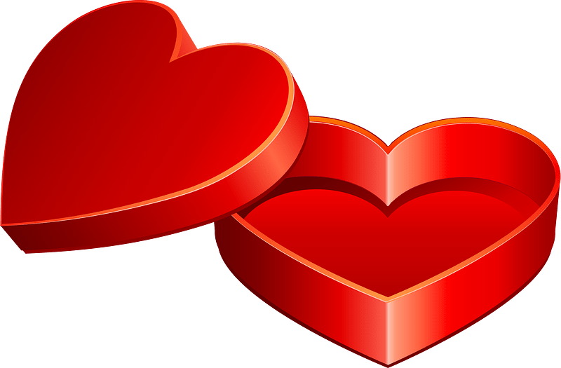 Heart valentines day