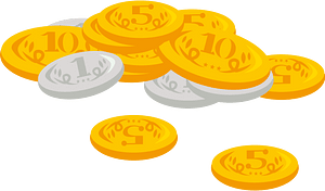Gold coins
