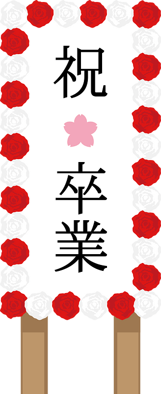 Graduation signboard