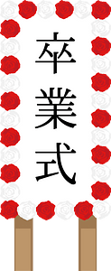 Graduation signboard