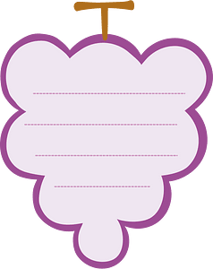 Grape line frame
