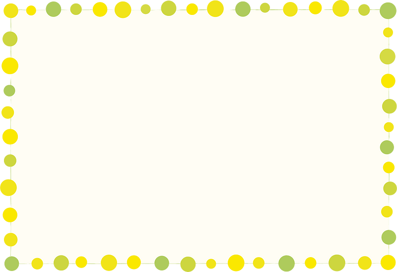 Green dots frame