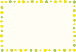 Green dots frame