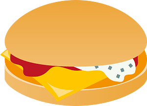 Hamburger fast food