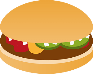 Hamburger fast food