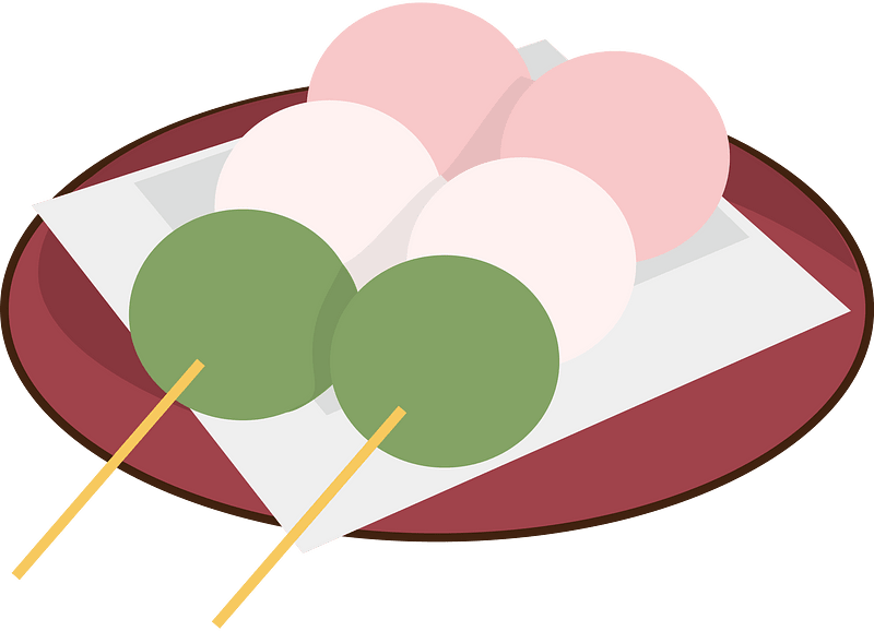 Hanami dumplings