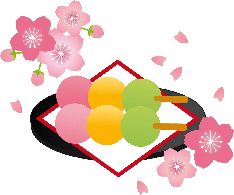 Hanami dumplings