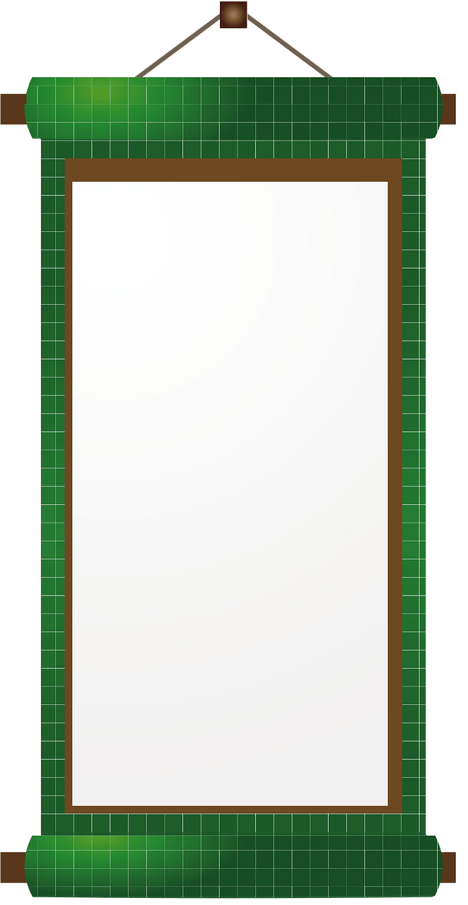 Hanging scroll
