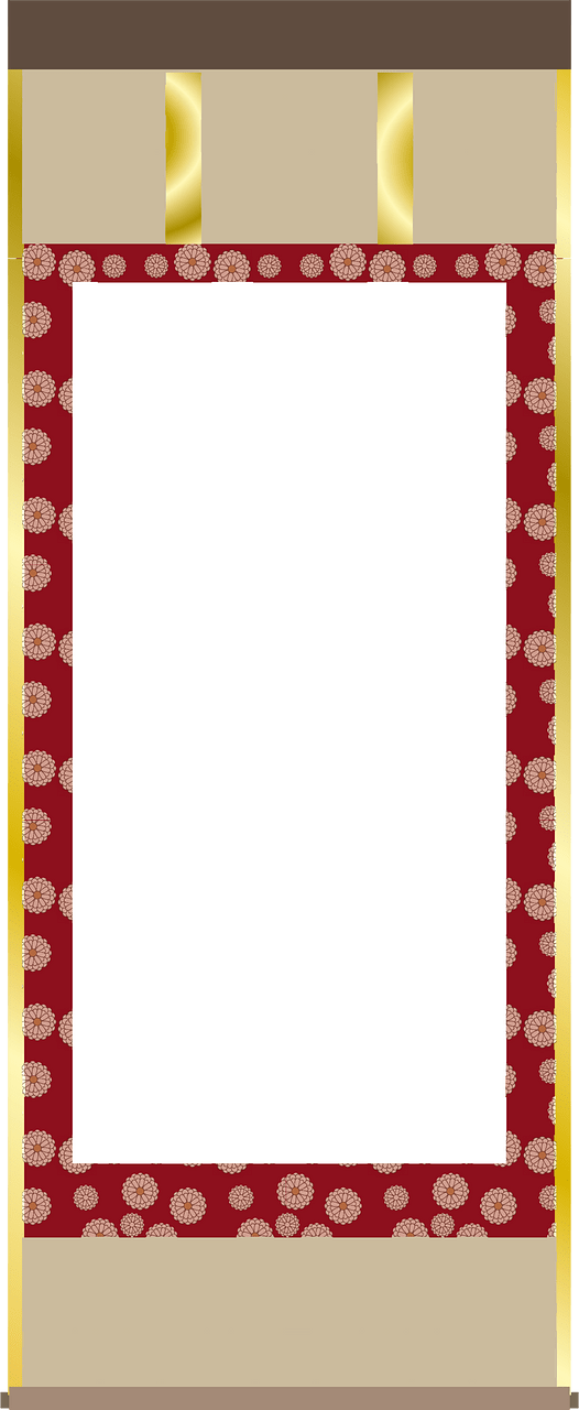 Hanging scroll