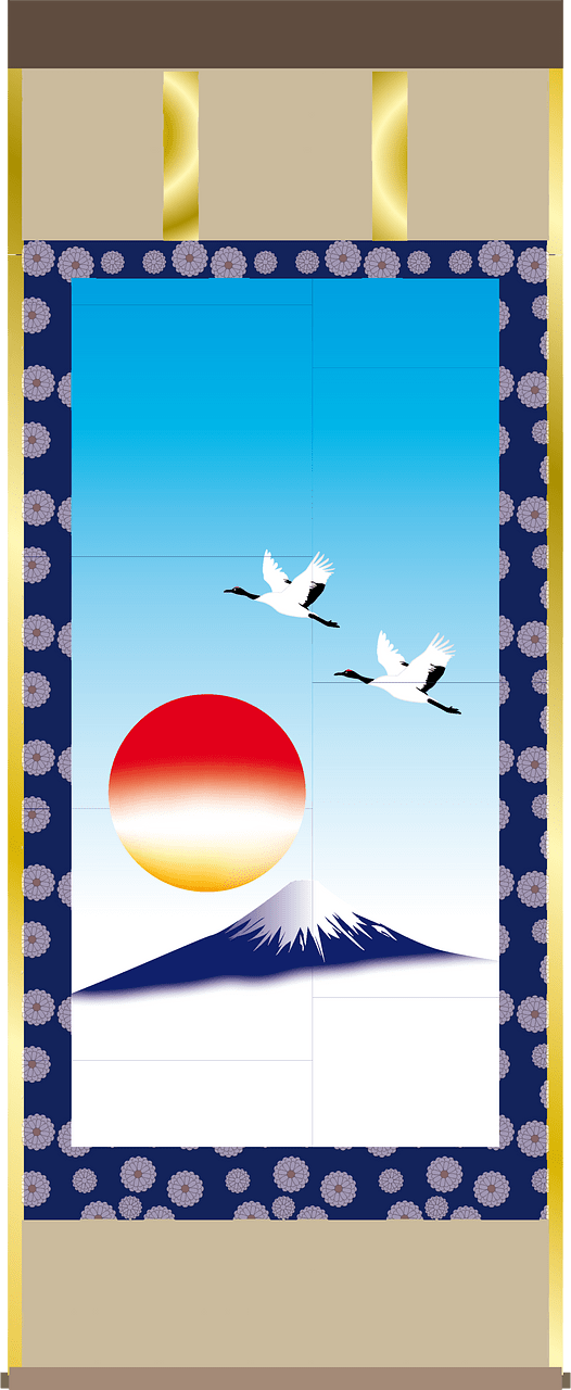 Hanging scroll