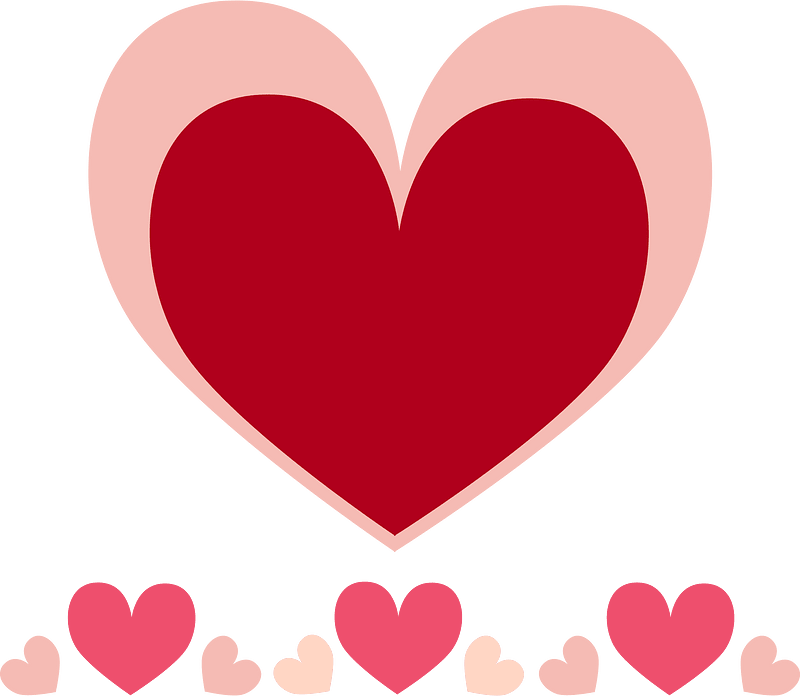 Heart decoration