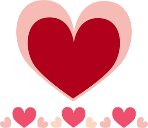 Heart decoration