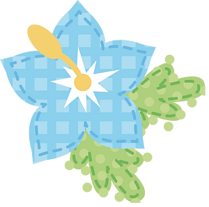 Hibiscus applique