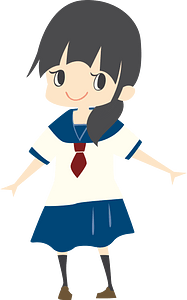 High school girl