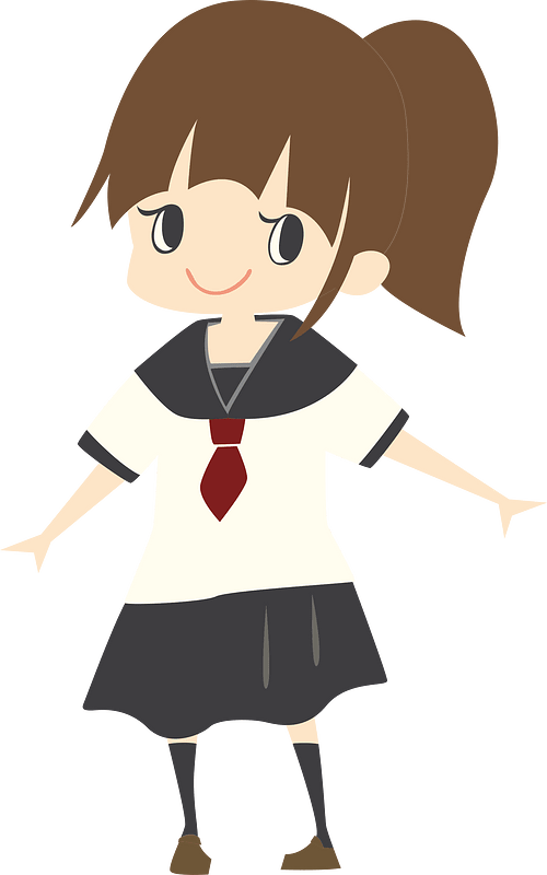 High school girl