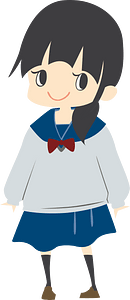 High school girl