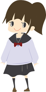 High school girl