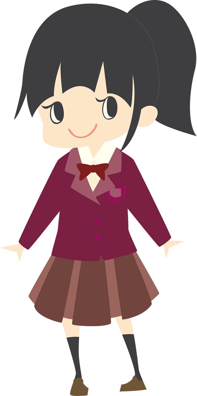 女高中生