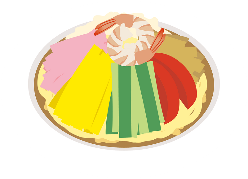 Hiyashi chuka salad