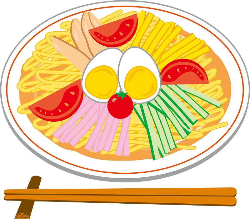 Hiyashi chuka salad