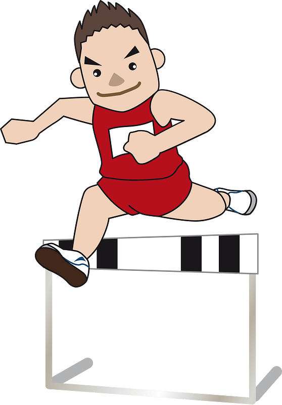 Hurdle athletics